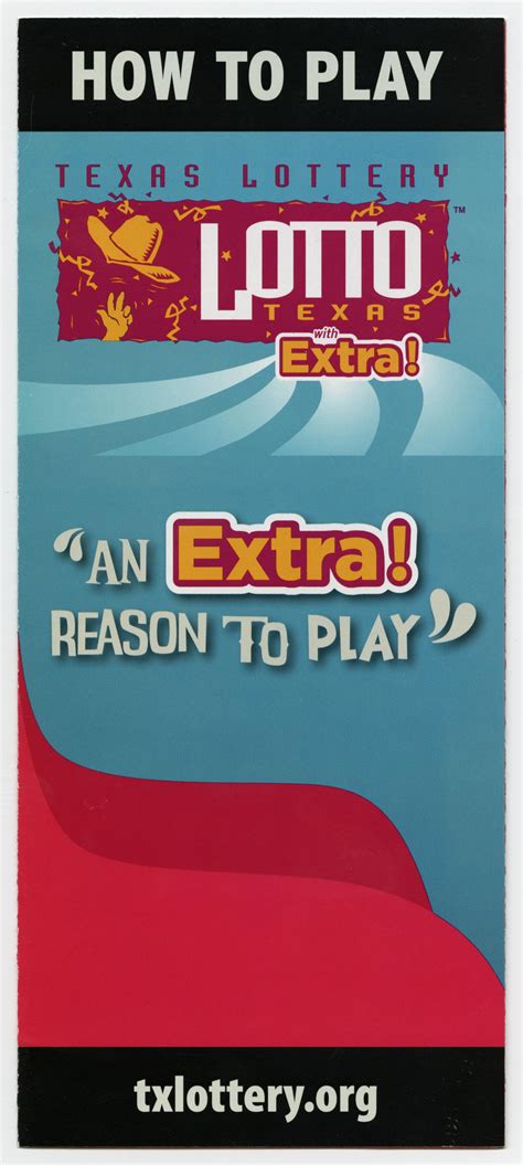 texas lotto extra rules.